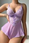 SİA Lila Serenity Tül Babydoll 15101